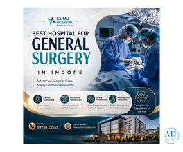 Best Hospital For General Surgery In Indore - Sahaj Hospital