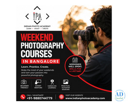 weekend photography courses in Bangalore