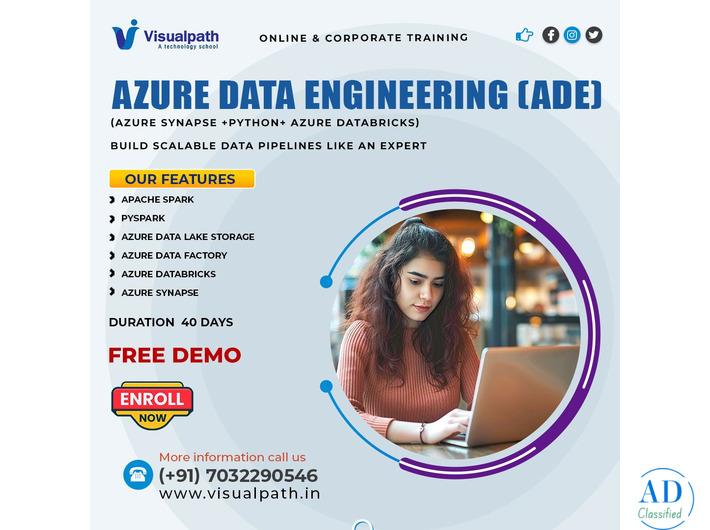 Best Azure Data Engineer Training Online Hyderabad