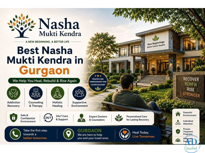 Best Nasha Mukti Kendra in Gurgaon – Start Your Recovery Today