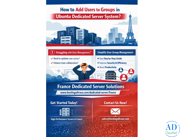 How to Add Users to Groups in an Ubuntu Dedicated Server System?