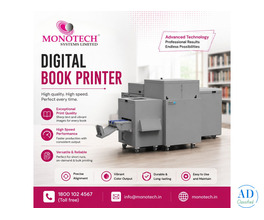 Efficient Digital Book Printer | Monotech
