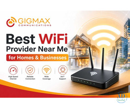 Best WiFi Provider Near Me for Homes & Businesses | GIGMAX