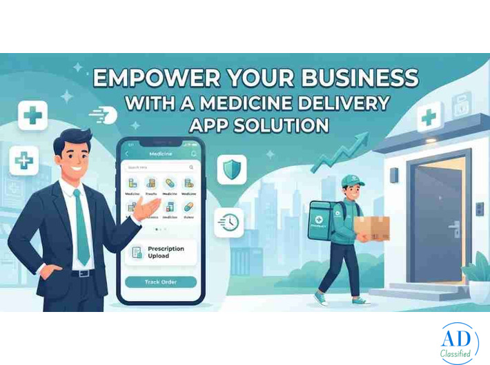 Empower Your Business with a Medicine Delivery App Solution