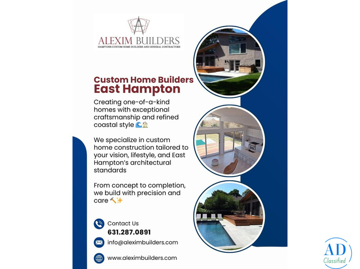 East hampton custom builder