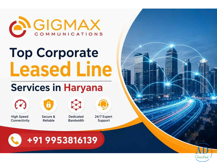Top Corporate Leased Line Services in Haryana | GIGMAX