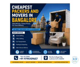 Low-Cost Packers And Movers in Bangalore