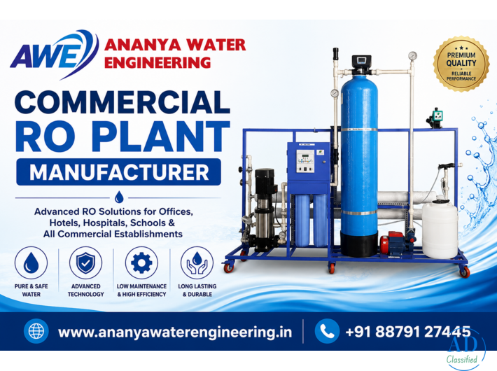 Commercial RO Plant Manufacturer | Thane | Mumbai