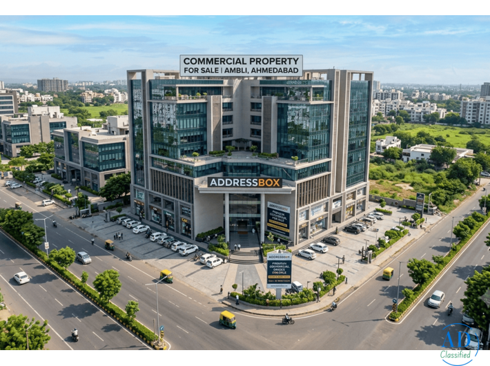 Commercial Property for Sale in Ambli, Ahmedabad | Addressbox