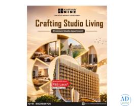 Karyan Nine – Premium Studio Apartments Opposite Wave City, NH-24 Ghaziabad