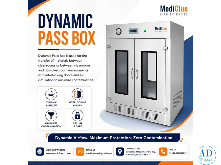 Dynamic Pass Box Supplier | Mediclue Corporation