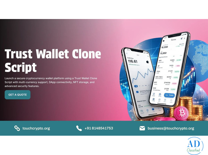 Scale Your Crypto Vision with Trust Wallet Clone Script
