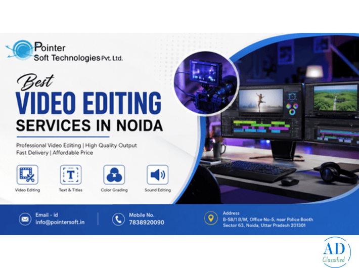 Best Video Editing Services in Noida