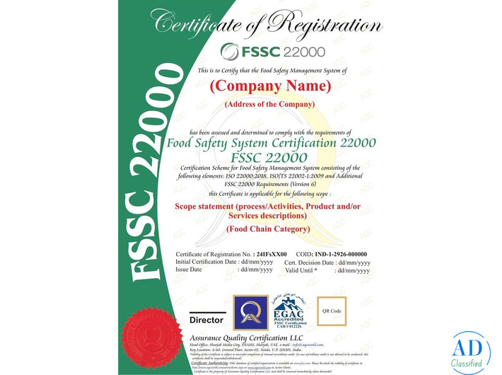 Trusted FSSC   Certification Process for Food Businesses