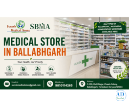 Medical Store in Ballabhgarh