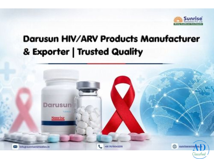 Darusun HIV/ARV Products Manufacturer & Exporter | Trusted Quality
