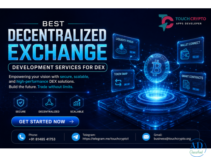 Best Decentralized Exchange Development Services for DEX