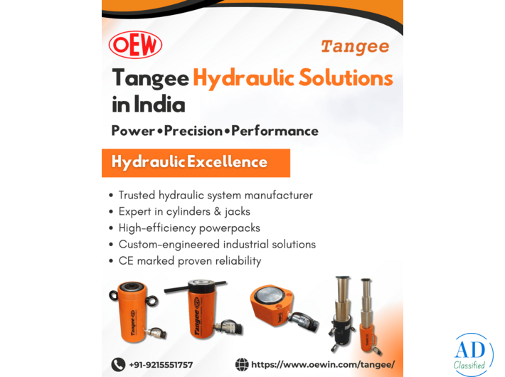 Choose OEW as Your Hydraulic Cylinder Manufacturer