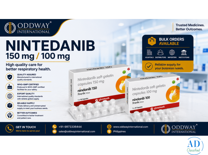 Nintedanib Price Philippines for B2B Bulk Supply - Oddway