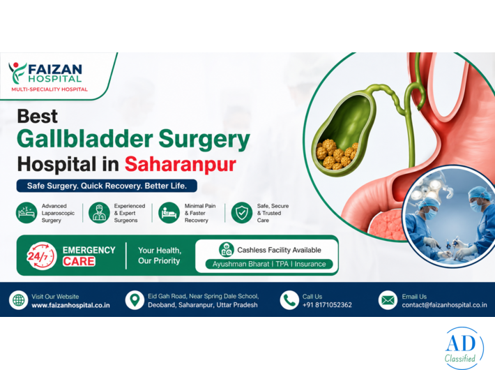 Best Gallbladder Surgery Hospital in Saharanpur | Faizan Hospital