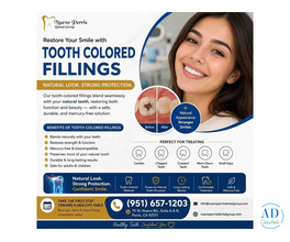 Tooth Colored Fillings Treatment in Moreno Valley – Nuevo