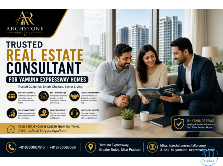 Trusted Real Estate Consultant for Yamuna Expressway Homes