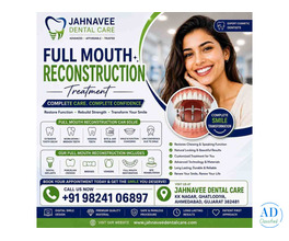 Full Mouth Reconstruction Treatment in Ahmadabad | DR. Jahanvee