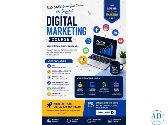 digital marketing course