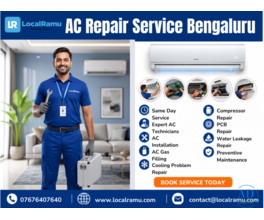 Localramu fixes your ac fast bengaluru's trusted ac repair service