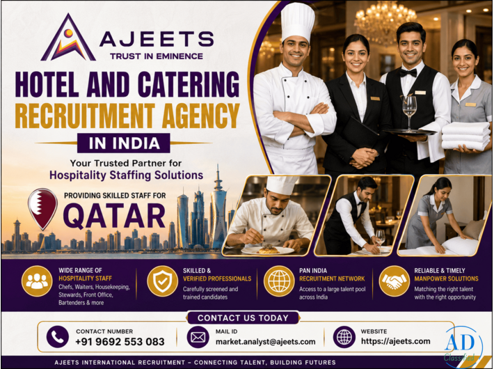 Hotel and Catering Recruitment Agency in India