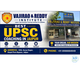 Best UPSC Coaching in Jaipur-Vajirao and Reddy Institute
