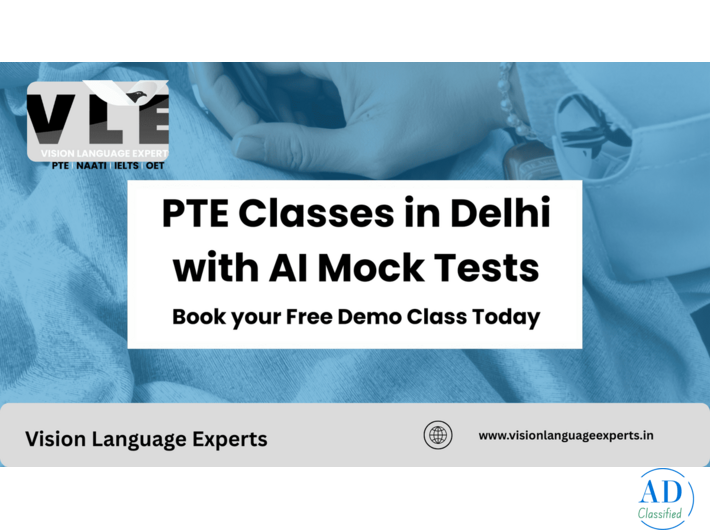 Top-Rated PTE Classes in Delhi Near You