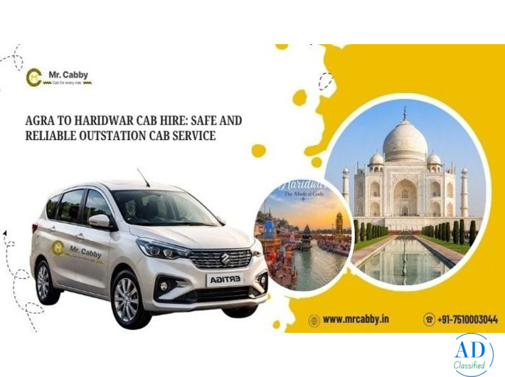 Agra to Haridwar Cab Service: Reliable Outstation Cab Booking