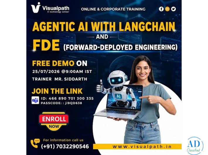 Join Agentic AI with LangChain & FDE Free Demo on July 25
