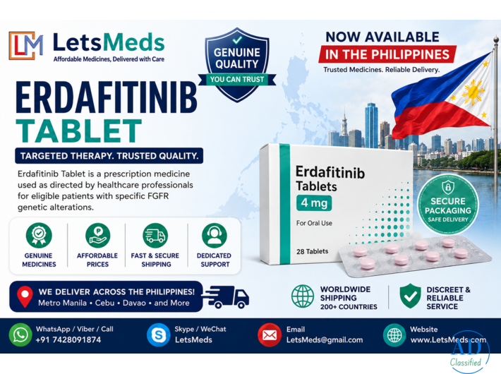 Erdafitinib Tablet Online Price Manila Philippines