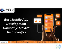 Custom Mobile App Development Services in Noida | Innovative App Solutions by Maxtra Technologies