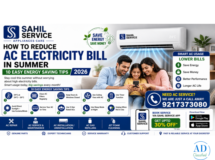 How to Reduce AC Electricity Bill in Summer – 10 Easy Energy Saving Tips  )
