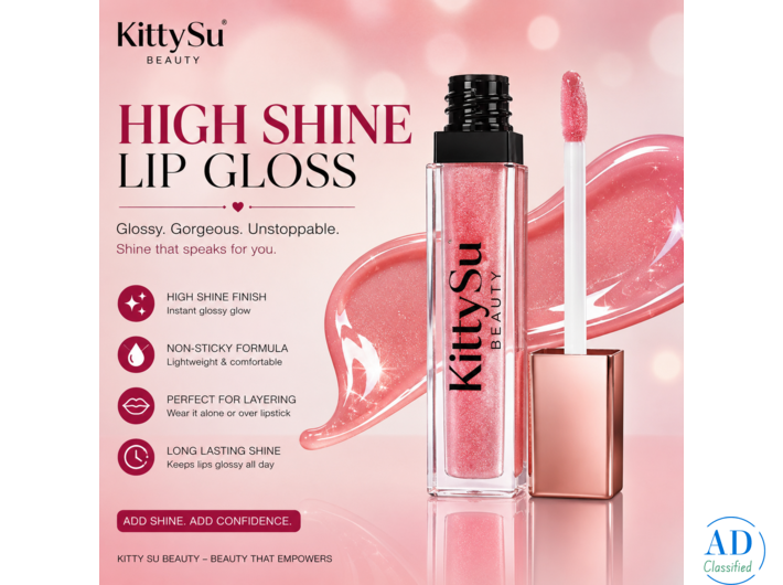 High Shine Lip Gloss | KittySu Beauty