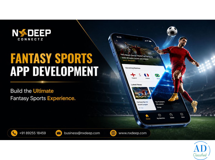 Fantasy Sports App Development Company in India | NxDeep Connectz