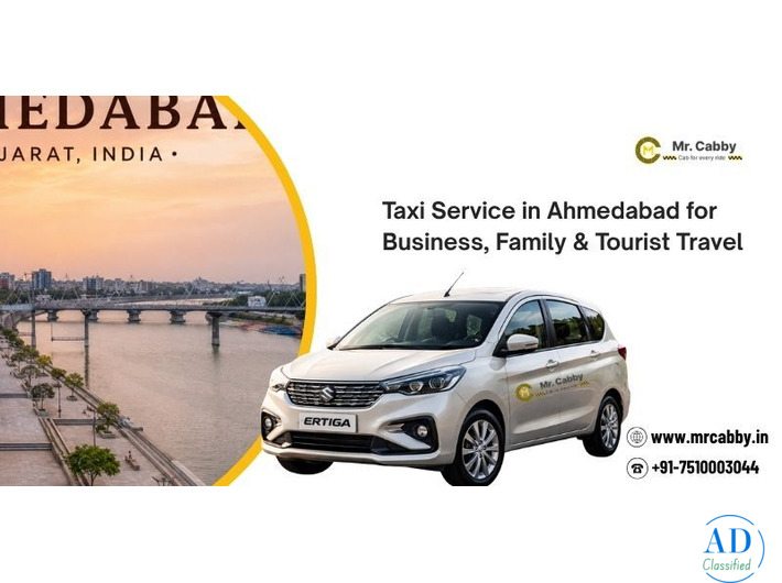Reliable Taxi Service in Ahmedabad for Business and Family Trips