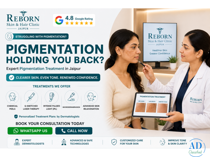 Effective Pigmentation Treatment Available in Jaipur