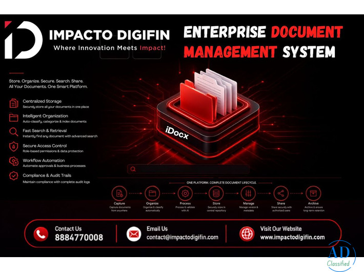 Digital Document Management software | Impacto Digifin