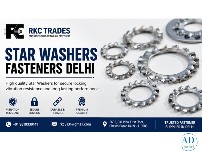 Star Washers Fasteners Delhi