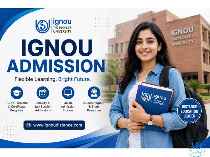 IGNOU Admission July   Registration Started for Distance & Online Learning