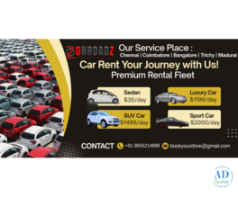 Self Drive Rental Cars Coimbatore | Car Rental Prices