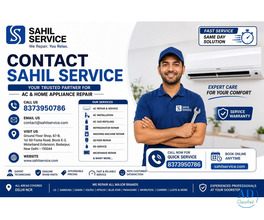 Contact Sahil Service | AC & Home Appliance Repair Delhi NCR
