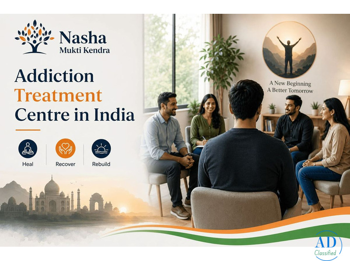 Begin a Better Life with an Addiction Treatment Centre in India Today
