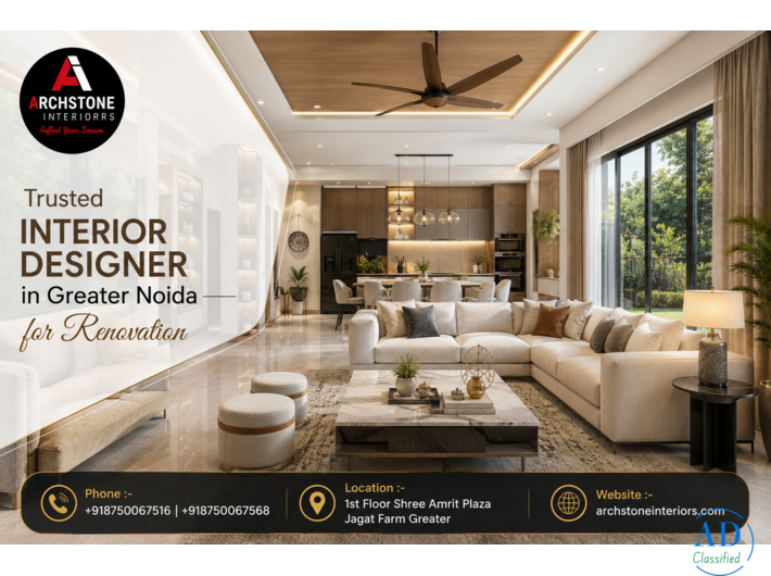 Trusted Interior Designer in Greater Noida for Renovation