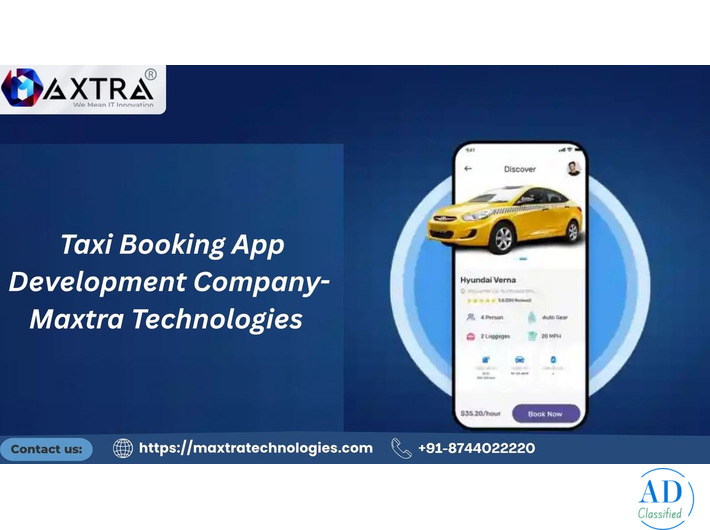 Maxtra Technologies – Best Taxi Booking App Development Company in India