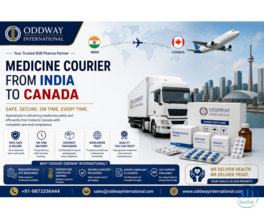 How Can B2B Buyers Courier Medicines from India to Canada? - Oddway